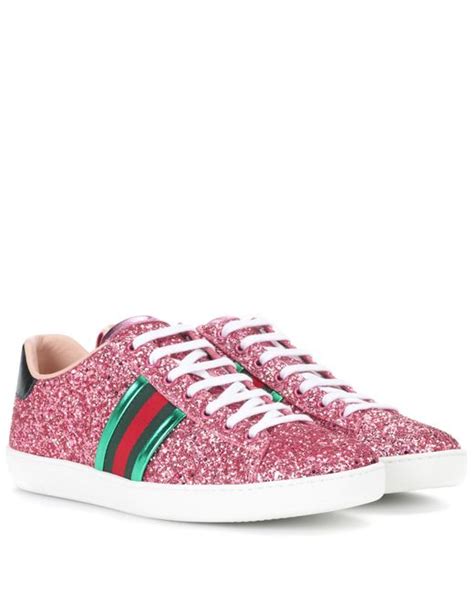 gucci glitter shoe|Gucci ace sneakers on sale.